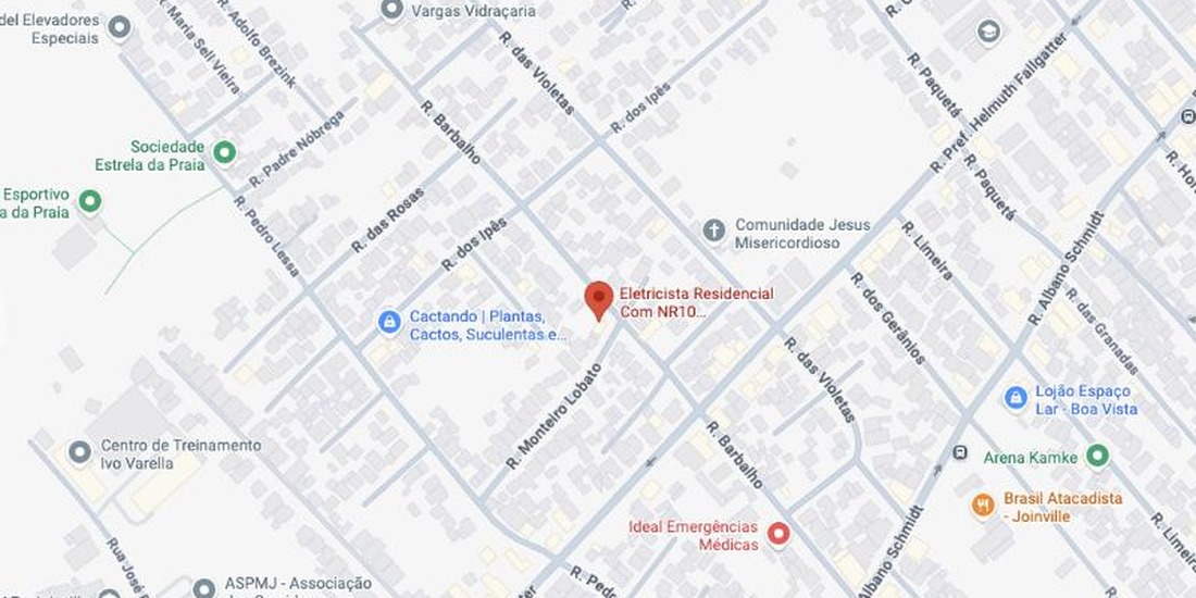 Mapa de Rua Barbalho, 351 - Boa Vista, Joinville - SC, 89205-600